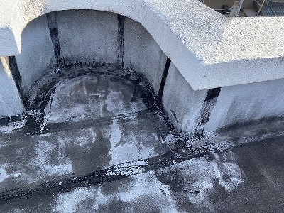 マンション　屋上　防水　アスファルト　浜松市